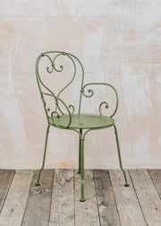 Fermob 1900 Stacking Armchair in Pesto