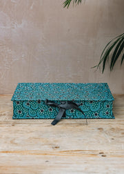 Cressida Bell Cressida Bell A4 Keepsake Box in Clouds and Stars