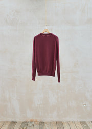 Kenny Ryder Aspesi Cotton/Cashmere Burgundy Crewneck - S