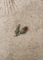 Trovelore Acorn Brooch