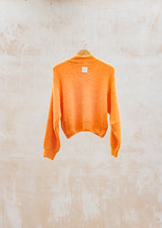 American Vintage East Cardigan in Agrume Fluo