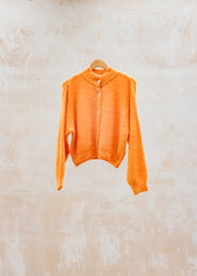 American Vintage East Cardigan in Agrume Fluo