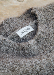 American Vintage Zolly Pullover in Taupe Chine