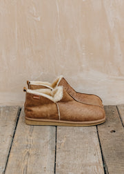 Sanders Men's Anton Slippers in Antique Cognac