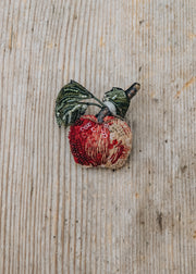 Eribé Trovelore Apple Brooch
