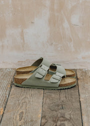 Birkenstock Arizona Narrow Sandals in Faded Khaki