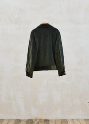 Kenny Ryder Bonne Gueule Chunky Green Cord Work Jacket - M