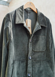 Kenny Ryder Bonne Gueule Chunky Green Cord Work Jacket - M