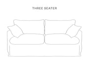 The Hastings Sofa Company Rosa Sofa in Linen Slubby Linen