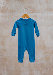 Bob & Blossom Babies' Brother All-in-One in Sailor Blue