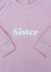 Bob & Blossom Babies' Sister All-in-One in Faded Blush