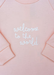Bob & Blossom Babies' Welcome to the World All-in-One in Baby Pink