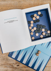 SUCK UK Backgammon in a Book Set
