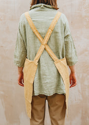 Burford Garden Co. Honey Linen Crossback Apron