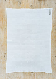 Burford Garden Co. White Waffle Towel, 50x70