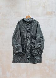 Barbour Solway Trench Coat in Archive Olive