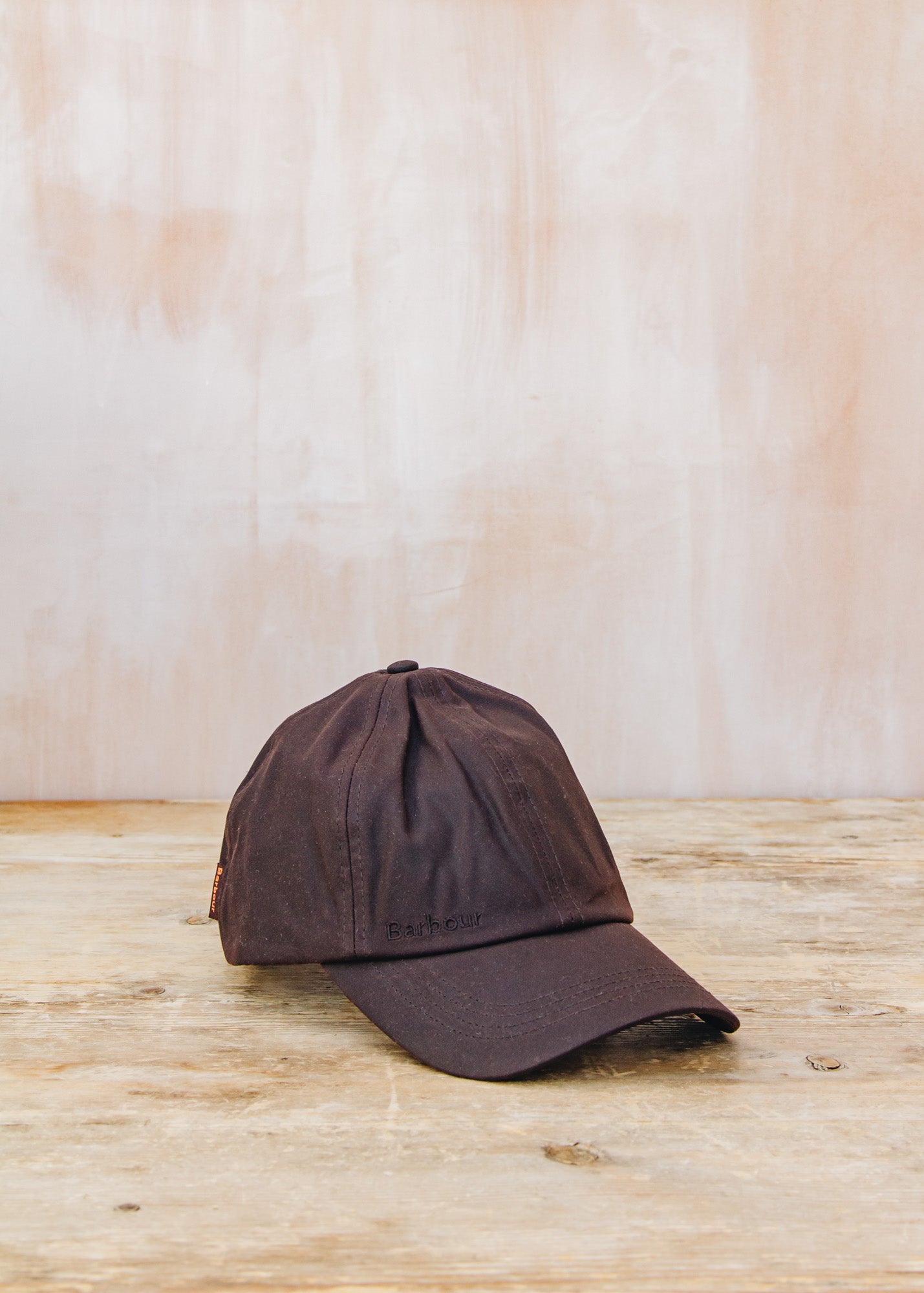 Barbour Waxed Cap in Rustic Burford Garden - Main Image