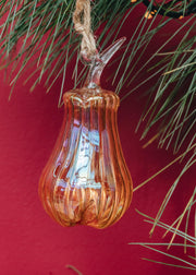 Treasure Tree Treasure Tree Pear Bauble in Gold