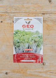 Bavicchi Geo Organic Sprouting Basil Seeds, 5g