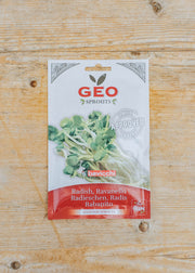 Bavicchi Geo Organic Sprouting Radish Seeds, 30g