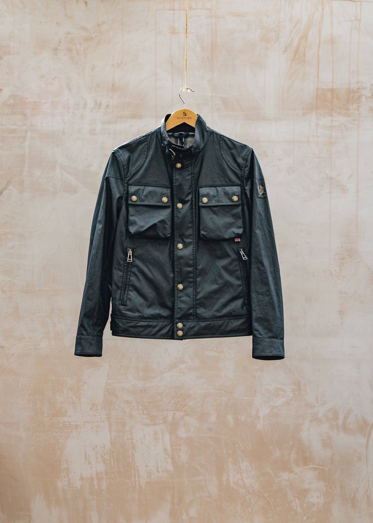 Belstaff Racemaster Jacket in Black – Burford Garden Co.