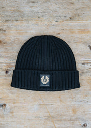 Belstaff Watch Beanie Hat in Black
