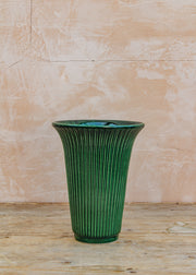 Trovelore Daisy Emerald Glazed Vase, 20cm