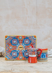 Dolce and Gabbana Sicilian Cart Moka Red Gift Set