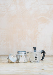 Bialetti Moka Express Silver, three cup