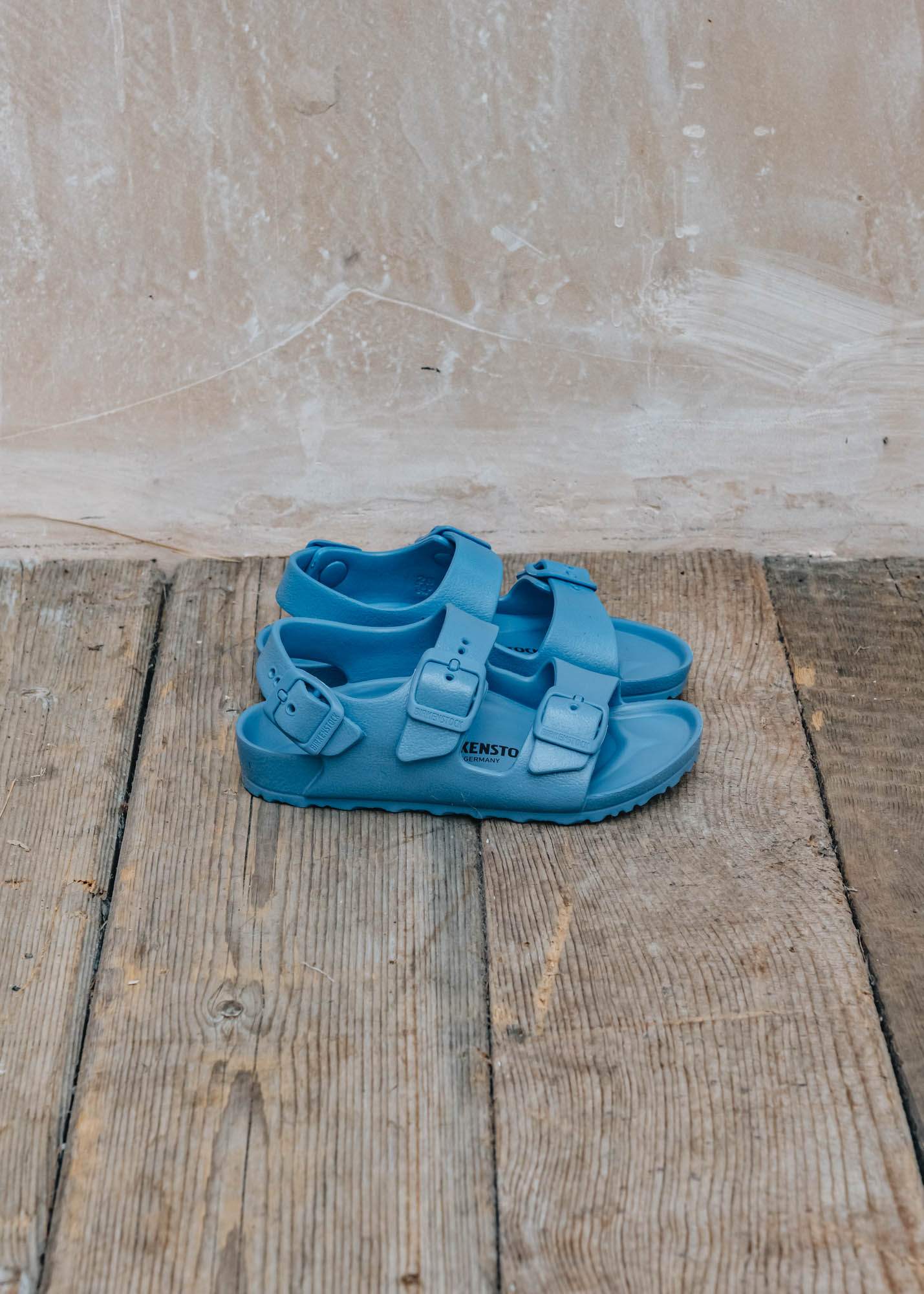 Children's Birkenstock Milano EVA Sandals in Elemental Blue