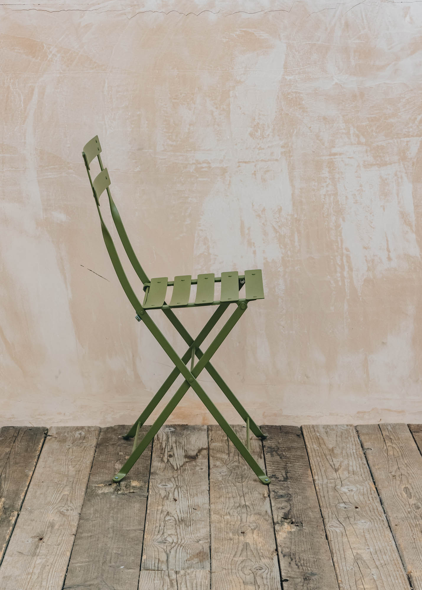 Fermob Bistro Folding Chair in Pesto