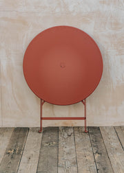 Fermob Bistro Folding Table in Red Ochre