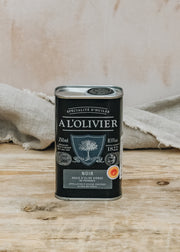 A l'Olivier Black Virgin Olive Oil in Tin