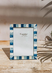 Natalini Blu A B Photo Frame, for 5x7
