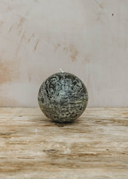 Dekocandle Bolo Candle in Dark Green, 12cm