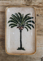 Boncoeurs Boncoeurs Half Palm Tree Tray