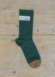Bonne Maison Foret Uni Dress Socks