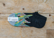 Bonne Maison Faux Noir Aloes Socquettes