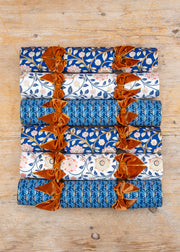 Luxury Christmas Crackers with Orange Ribbon