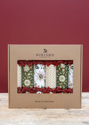Burford Garden Co. Luxury Christmas Crackers with Red Ribbon
