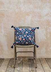 Libeco Divya Midnight Cushion