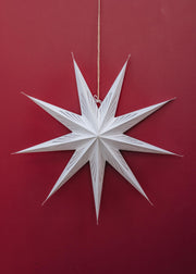 Bungalow Vivien White Paper Star