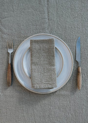 Baltic Flax Natural Linen Napkins, pack of two