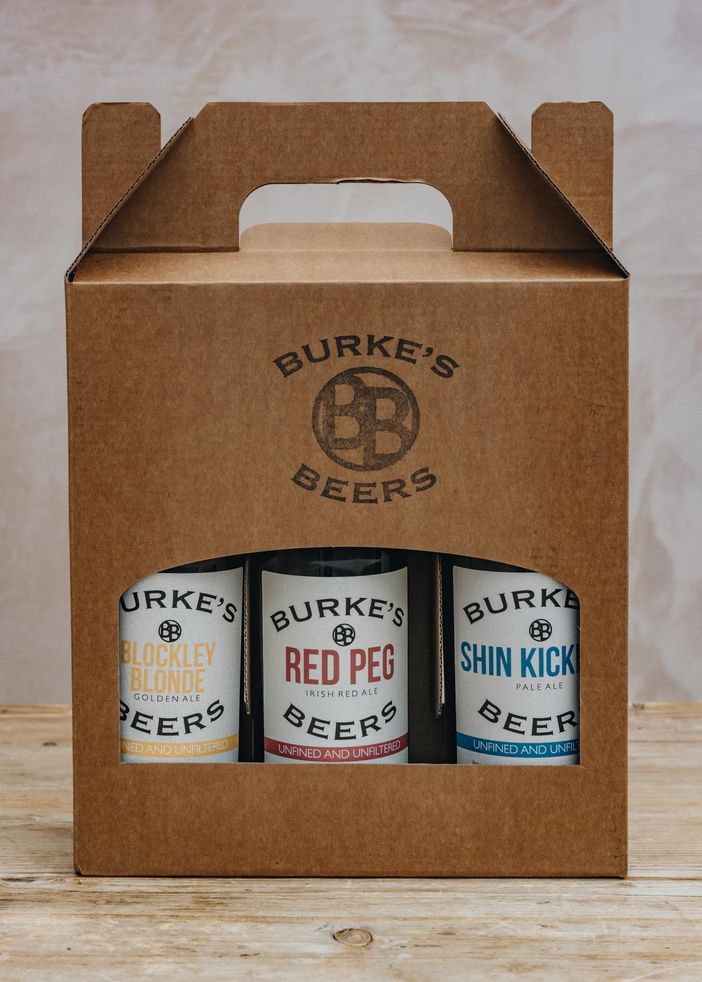 Burke's Beers Three Bottle Gift Box