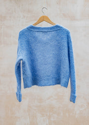 American Vintage Bymi Pullover in Fountain Chine