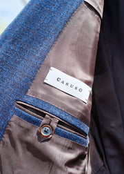 Kenny Ryder Caruso Unstructured Wool/Cashmere Check Blazer - XXL