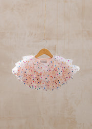 Bob & Blossom Cape in Pink Spot