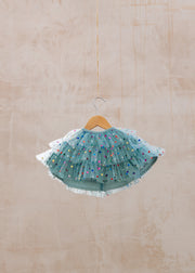 Bob & Blossom Cape in Turquoise Spot Layer