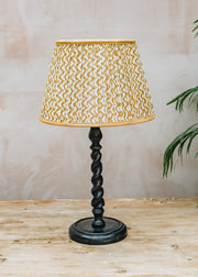 Pooky Lighting Pooky Lighting Caramel Chevrons Straight Empire Shade, 30cm