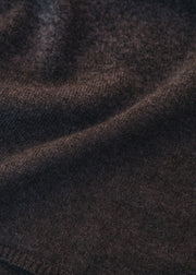 Cash-Ca Oversized Soft Crew Neck in Damson